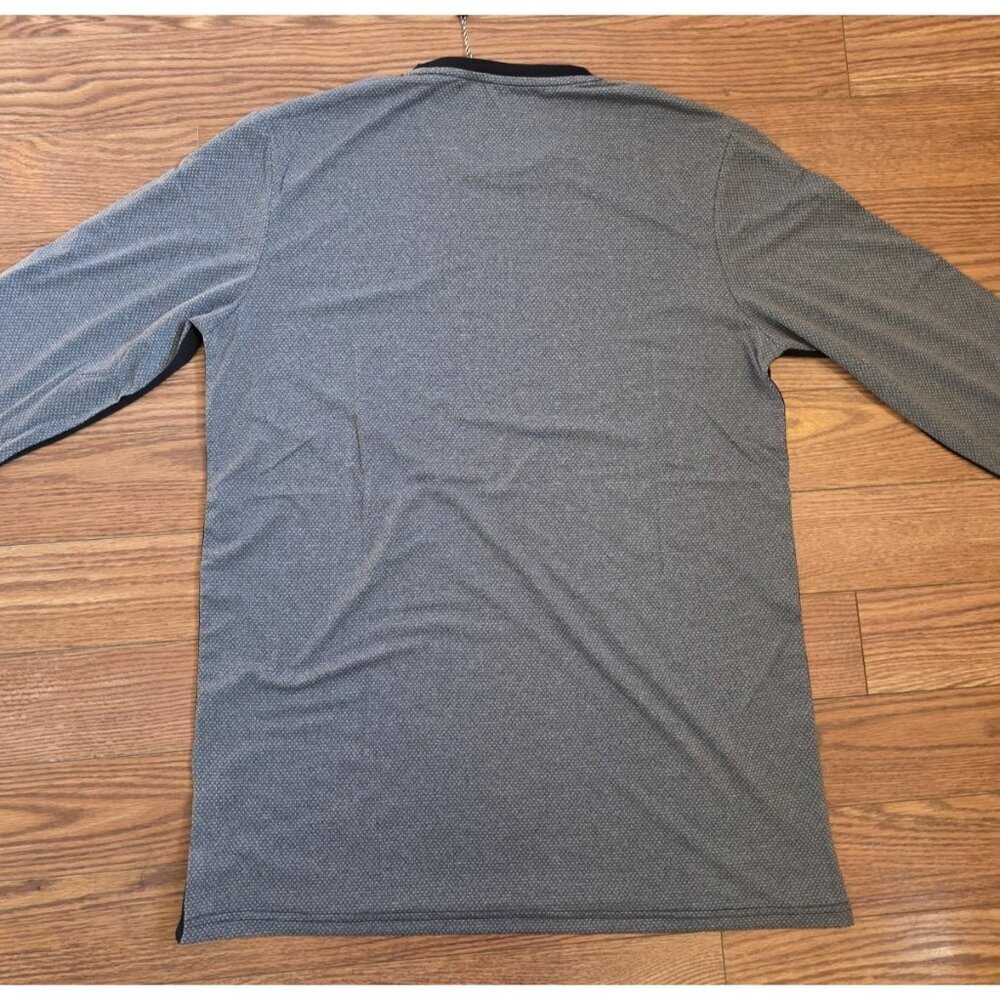 Rawgear Long‎ Sleeve Shirt Mens Size M Black Gray Mesh Back RG428 Athletic NWT - Picture 10 of 11